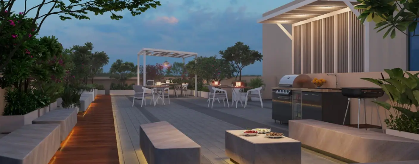 Maheshwaram Vrinda Ravet Barbeque Area Image